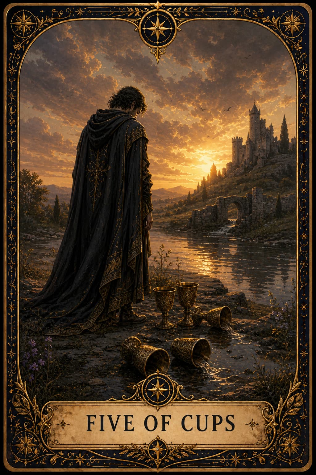 Five of Cups