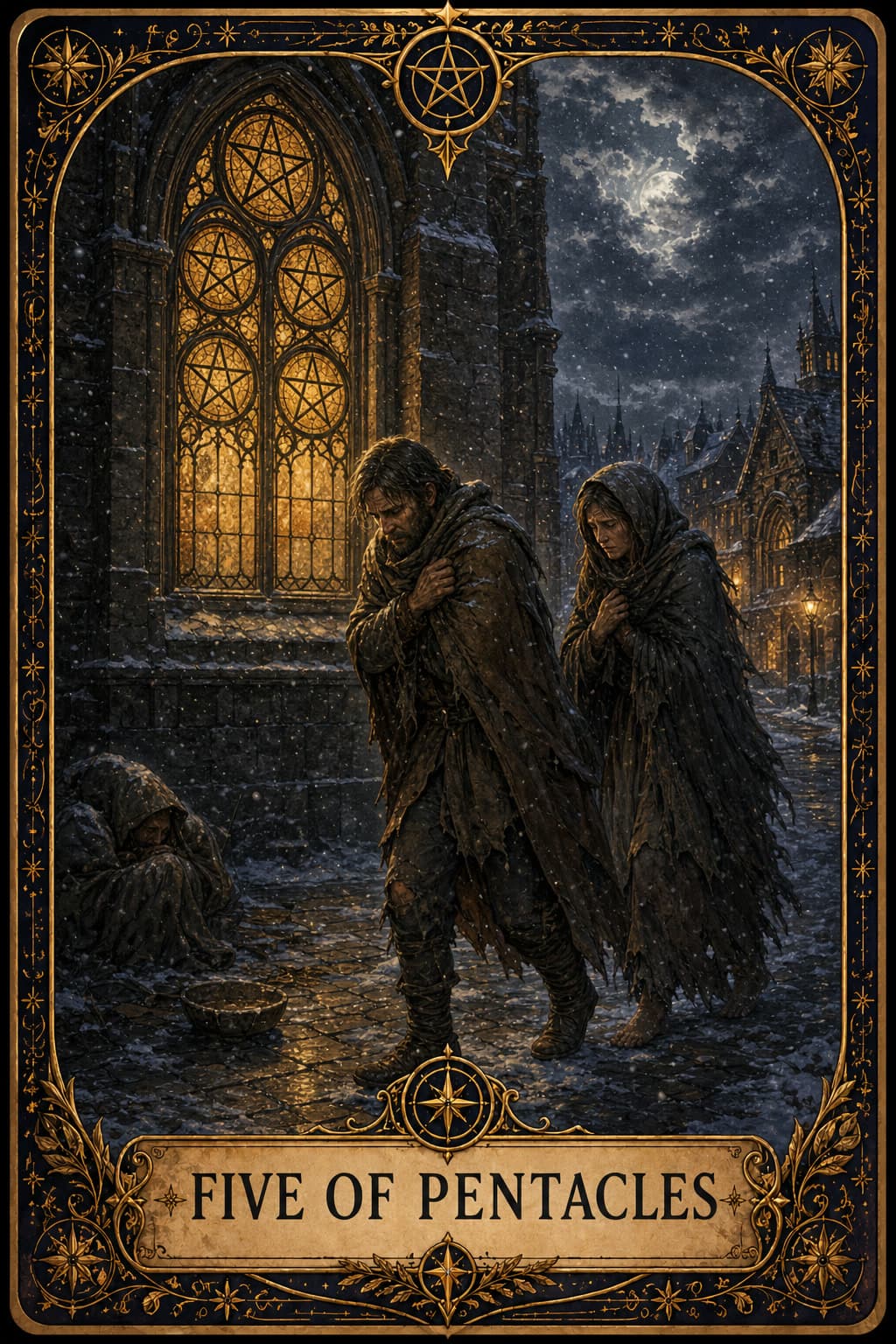 Five of Pentacles