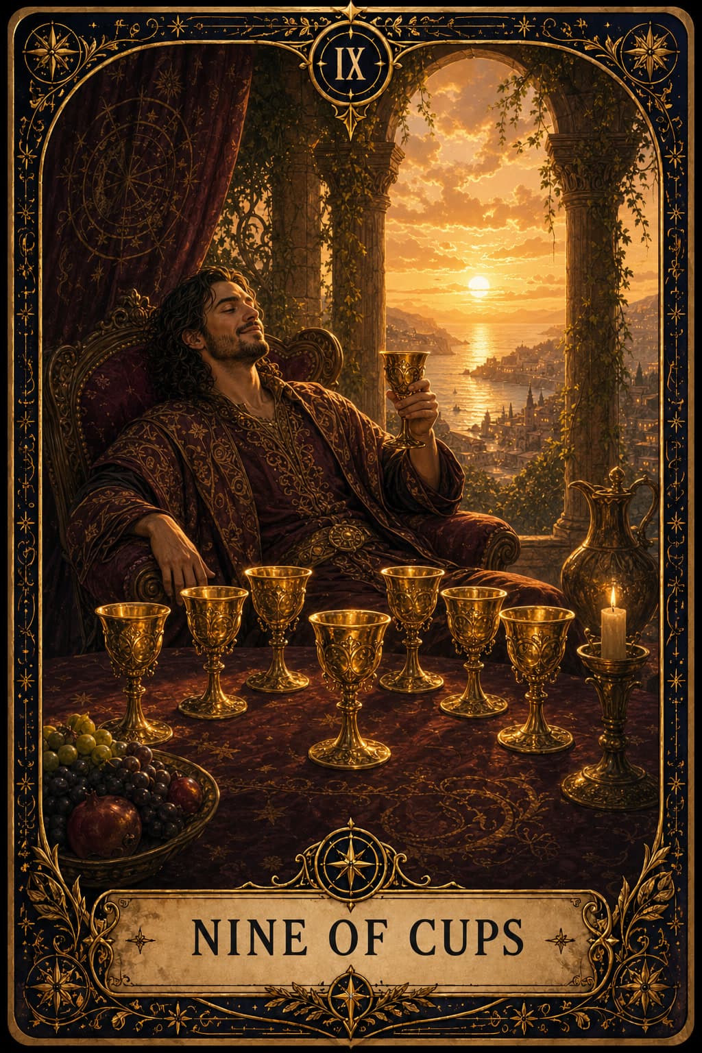 Nine of Cups