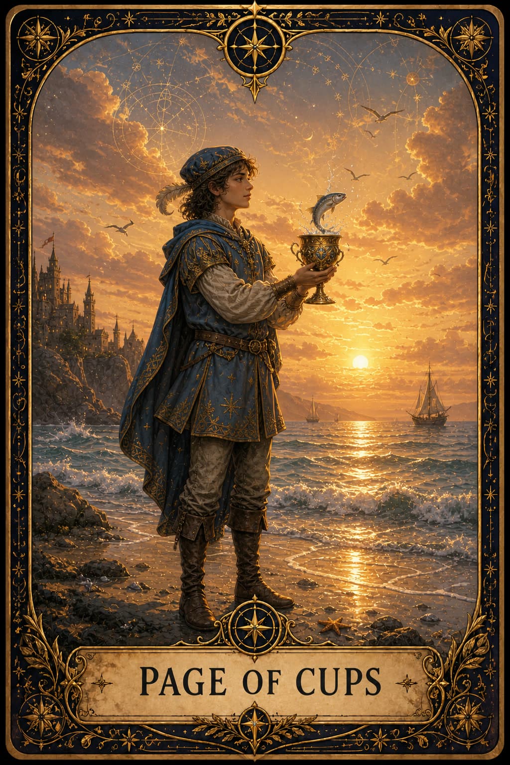 Page of Cups