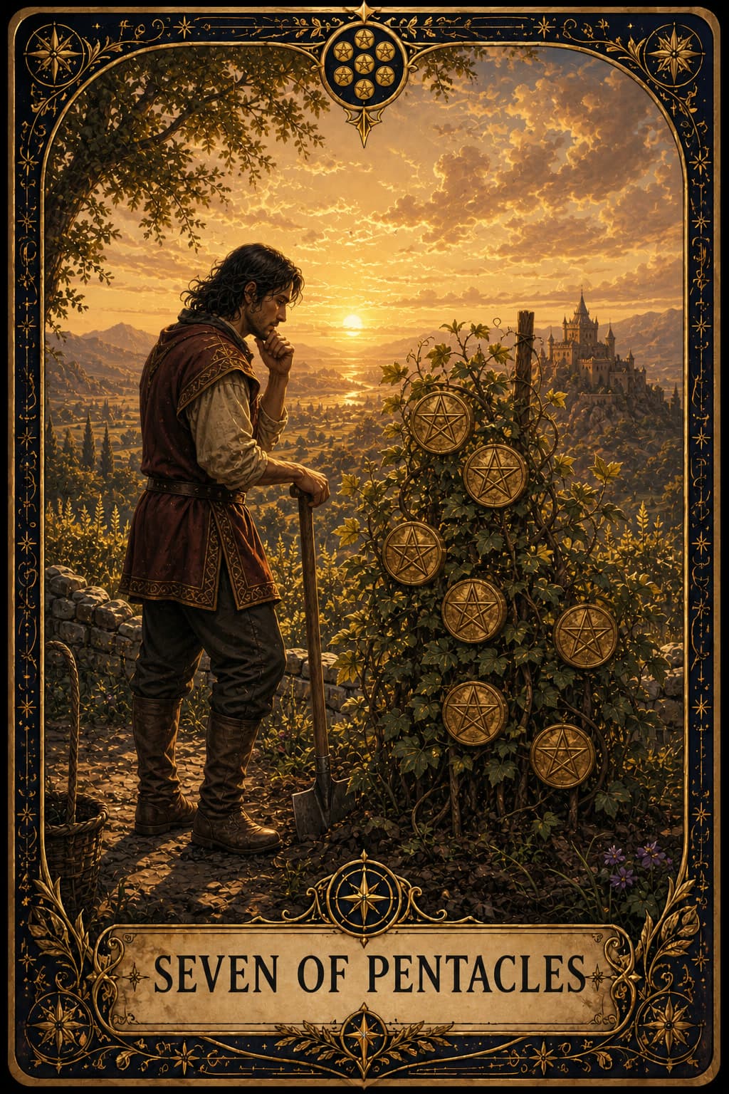 Seven of Pentacles