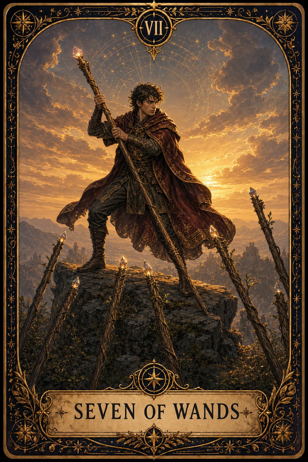 Seven of Wands