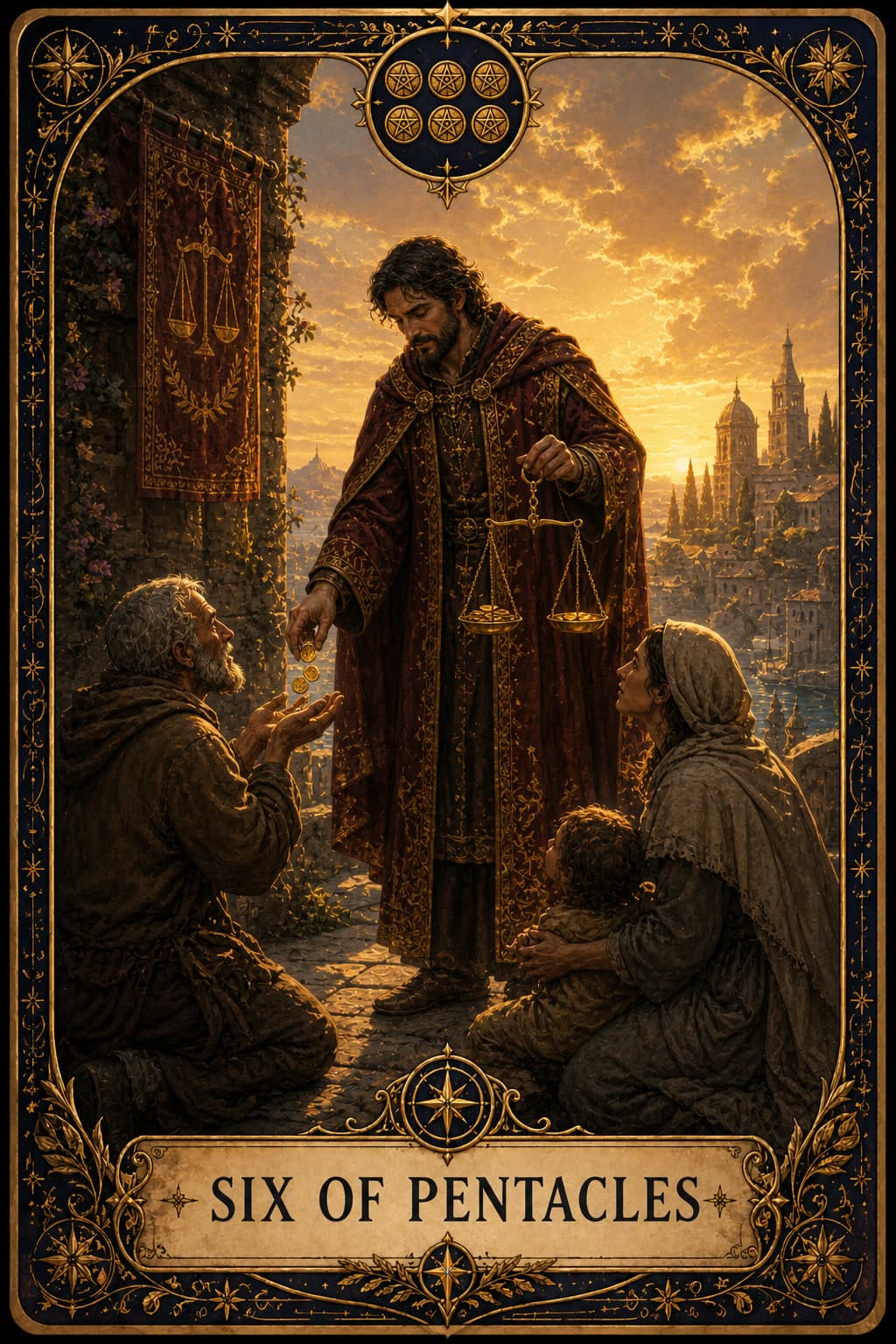 Six of Pentacles