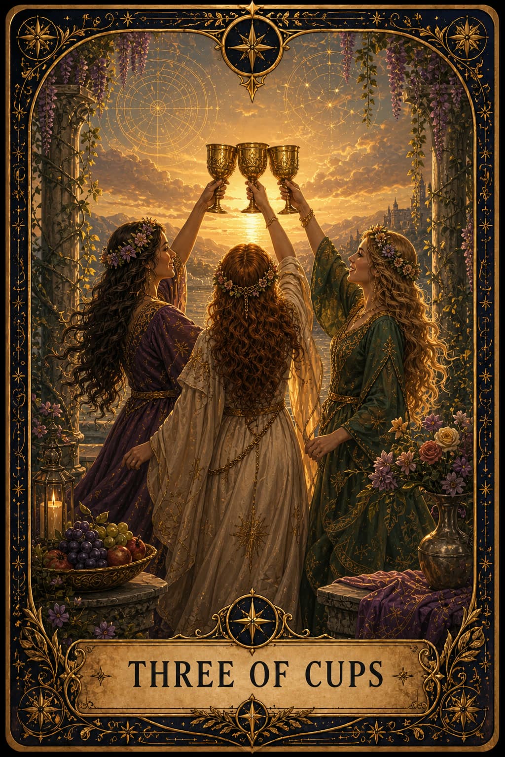Three of Cups