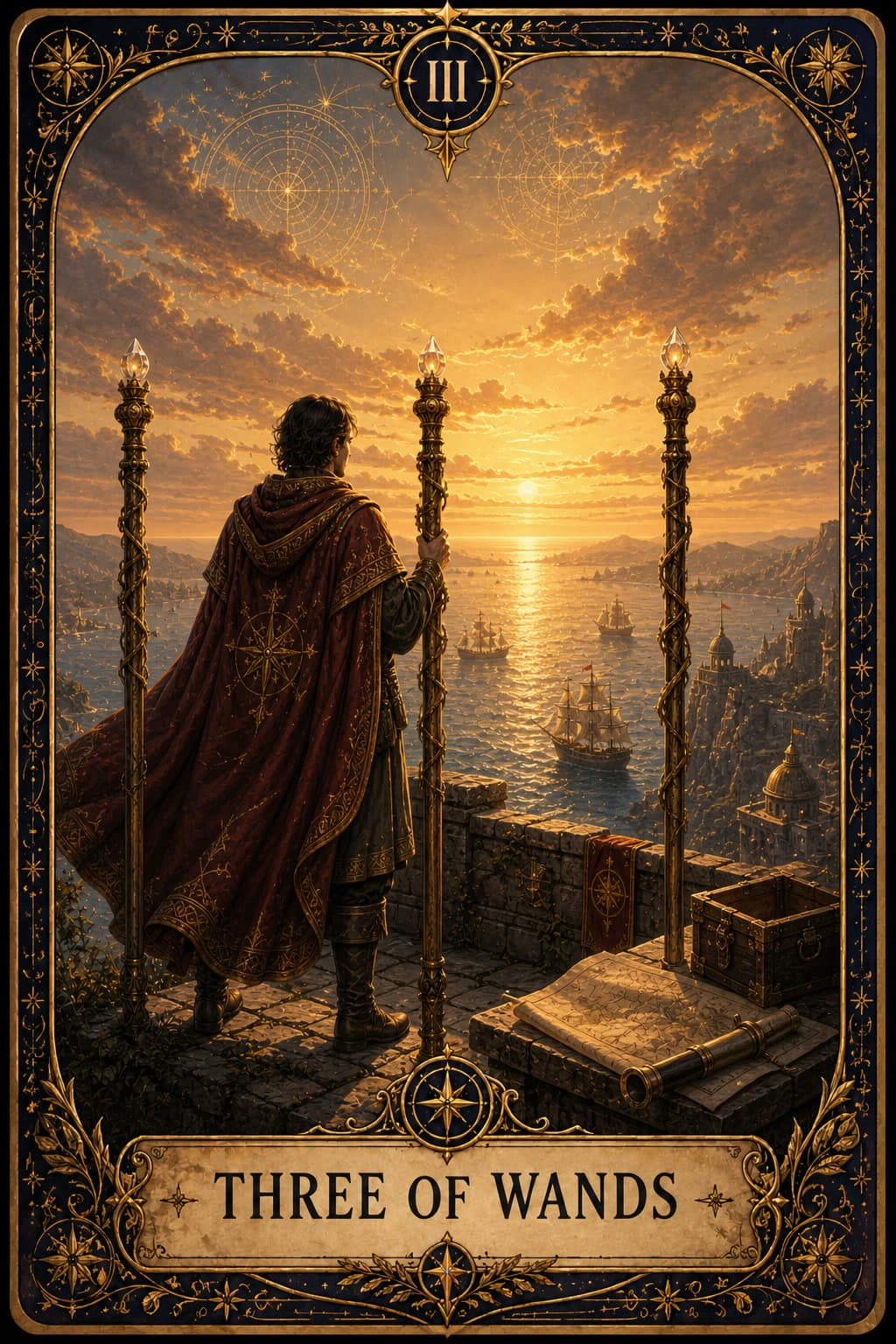 Three of Wands